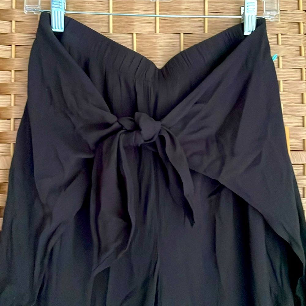 Kona Sol Front Tie Slit Leg Beach Coverup Pants M LAST PRICE DROP B4 DONATION